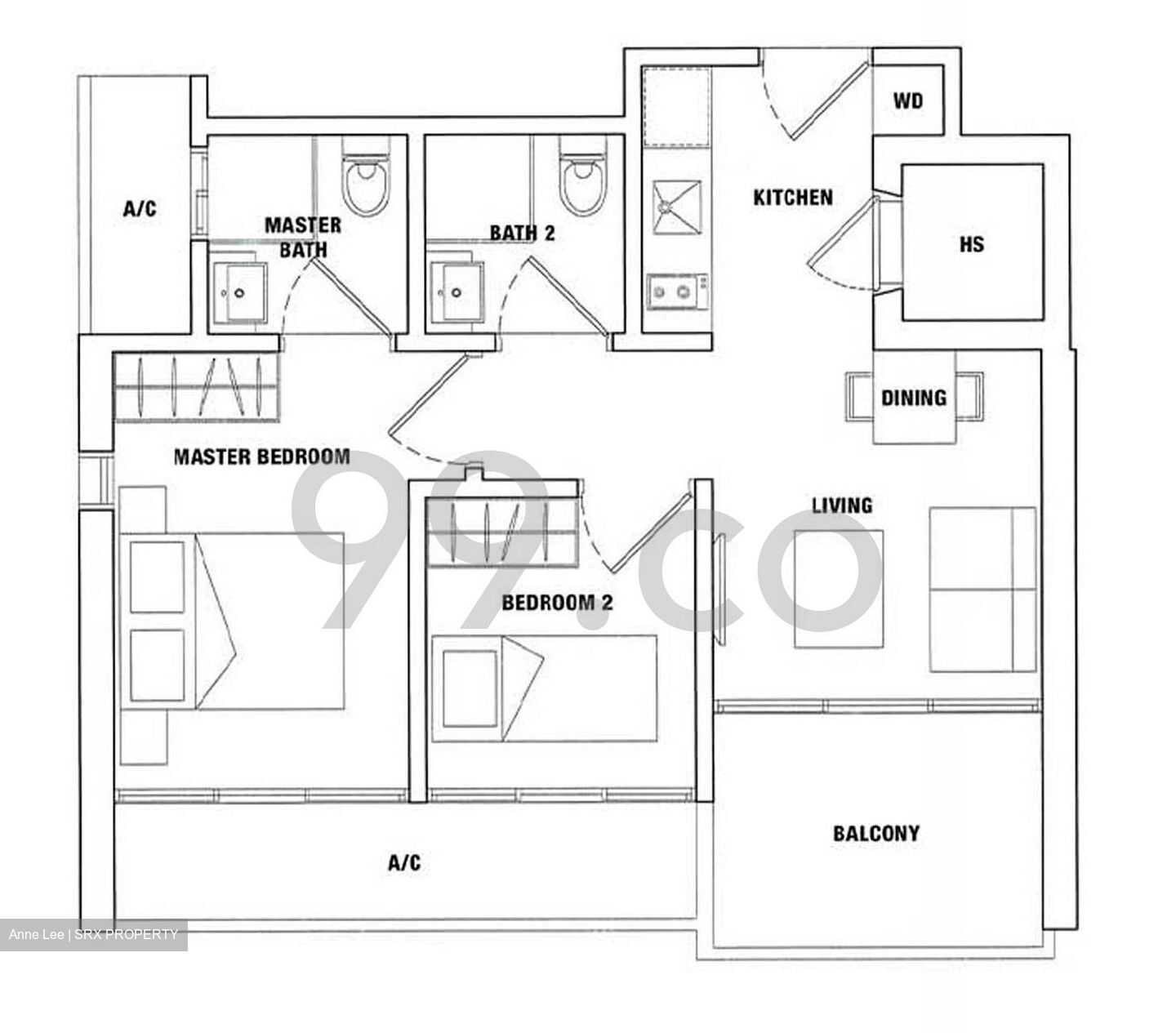 Spottiswoode 18 (D2), Apartment #356948081